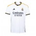 Real Madrid David Alaba #4 Kopio Koti Pelipaita 2023-24 Lyhyet Hihat
